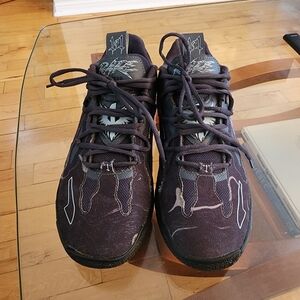 Puma Men's Black Lamelo Basketball Streetwear Sneakers - Size 10